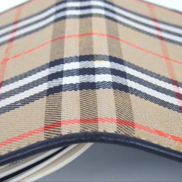 AUTH Burberry Burberrys Nova Check Notebook Address Book - Picture 8 of 9